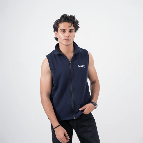 Sleeveless Zipper | Layering Vest