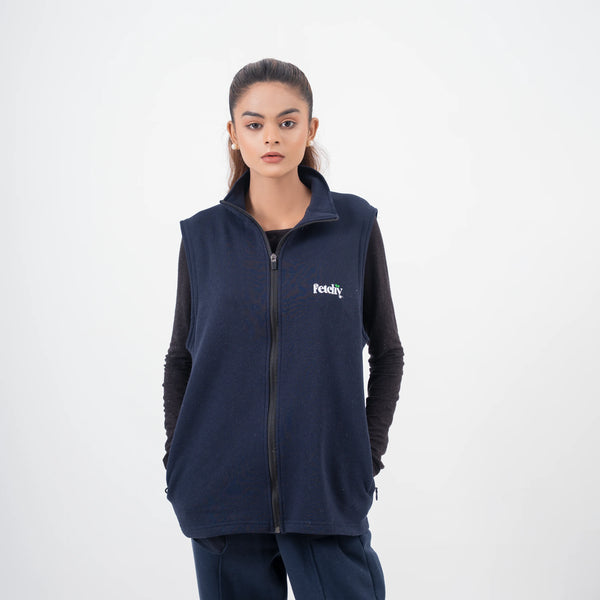 Sleeveless Zipper | Layering Vest